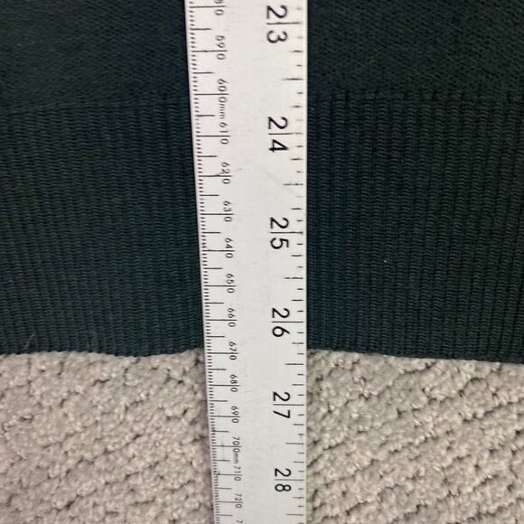 NWOT Logistik Sweater Men's Medium Green Wool Military Commando Elbow Patch - Picture 6 of 8